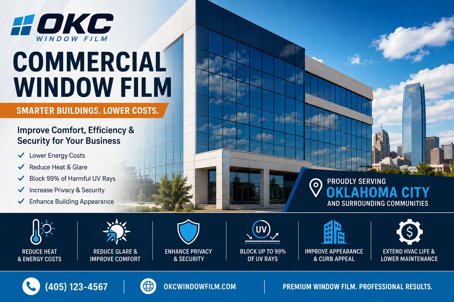 Edmond Window Film: 8 Smart Reasons Homeowners & Businesses Choose Professional Window Film